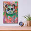 «Red Barrel Studio®» par Panda par Noemi Ibarz, art mural en verre acrylique, ACR-44537-1566056101