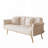 Velvet Fabric Adjustable Sofa Bed-1725061968