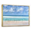 « Tranquil Beach Under White Clouds » - Impression-347542312-323833897-347542317