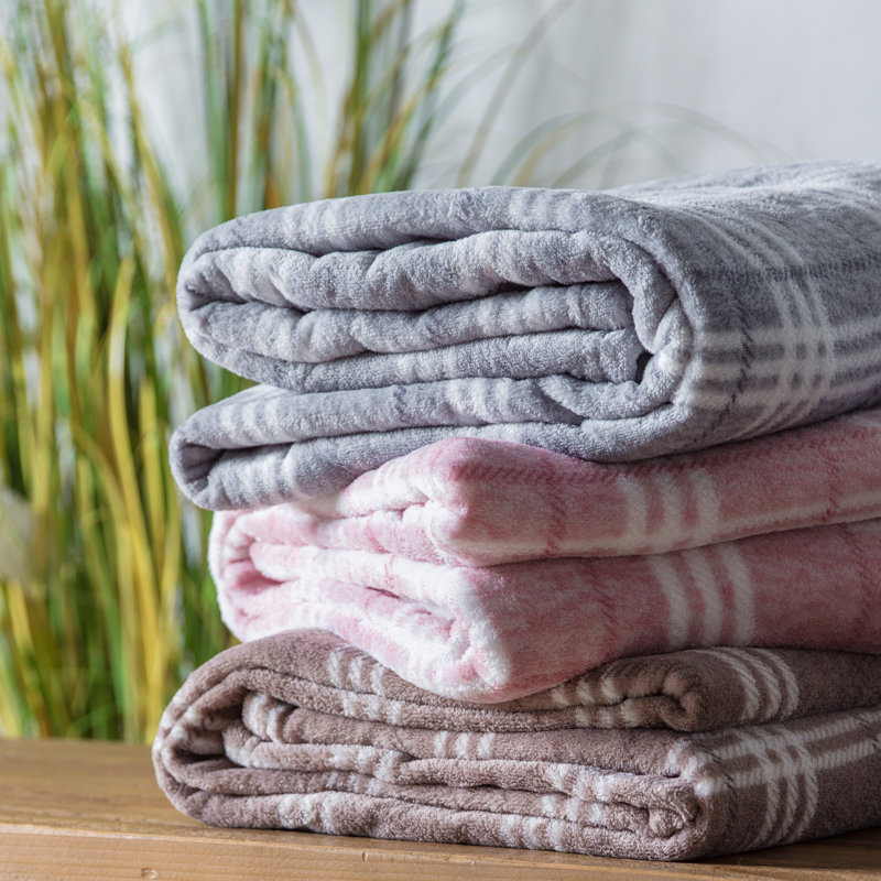 Throw Blanket, Silver