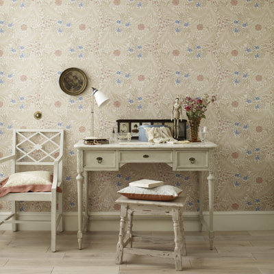 Larkspur 10.05m x 52cm Matte Wallpaper Roll