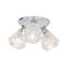 Petronia Glass Semi Flush Mount