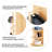 360 Rotating Full - Length Solid Wood Mirror With Hook Storage And Hanger, Ideal For Corridor Coat Rack Hook, Cloakroom