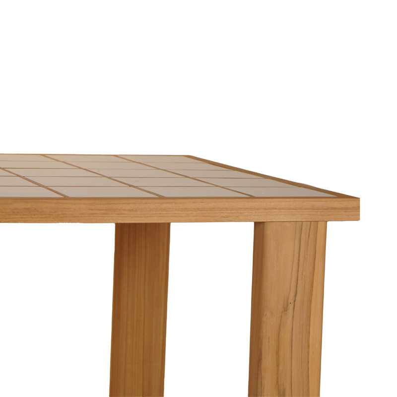 Marina Outdoor Dining Table Natural, Natural