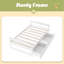 Lit plateforme simple avec deux tiroirs-1152436619