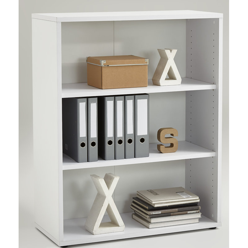 Woolum 113 cm H x 90 cm W Standard Bookcase