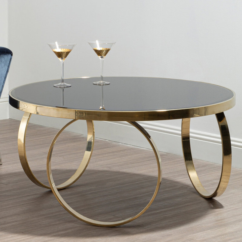 McBrine Frame Coffee Table, 50cm H x 100cm W x 100cm D