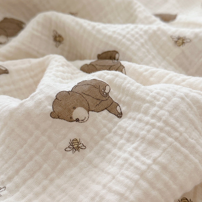 Couverture mignonne pour bébé en coton