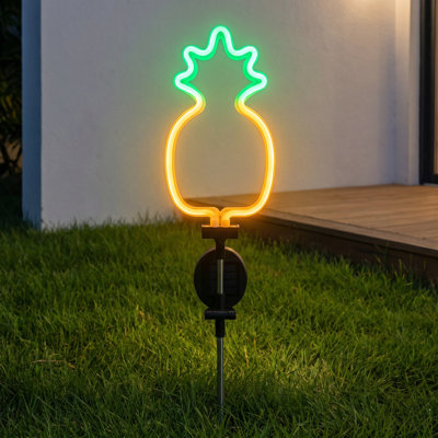 Éclairage solaire solaire pour ananas
