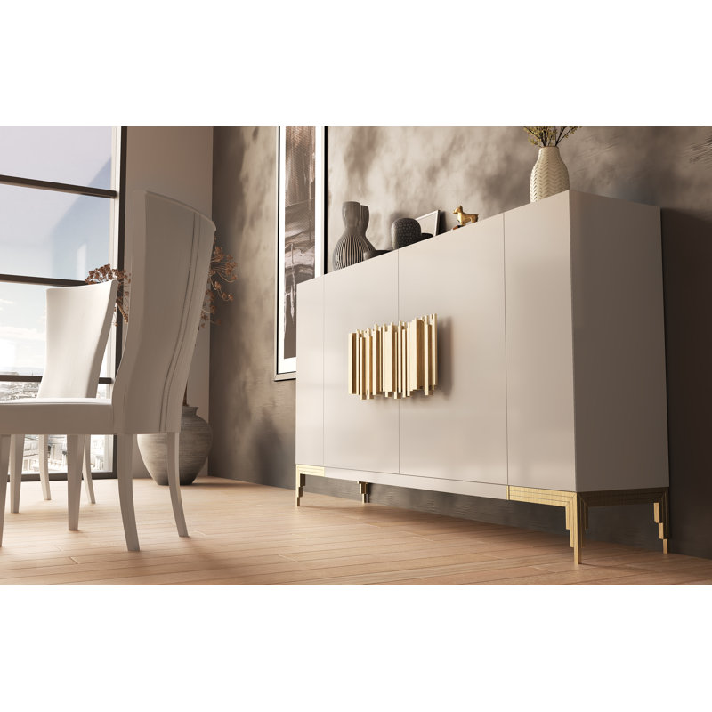 Buffet Maximo Mx13G, Beige / doré