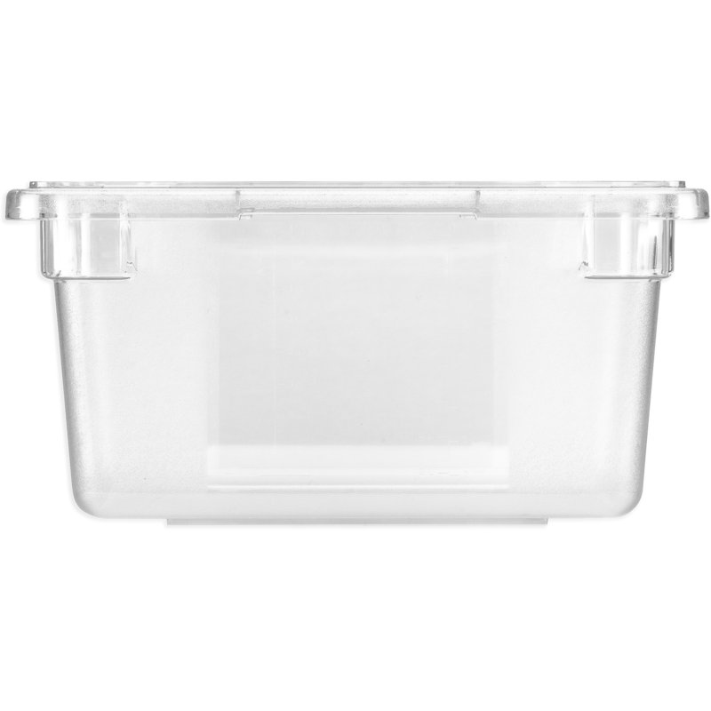 Clear 20 Qt Plastic Food Storage Container Set with Handles