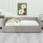 Upholstered Extendable Daybed Frame With Trundle-1748194087