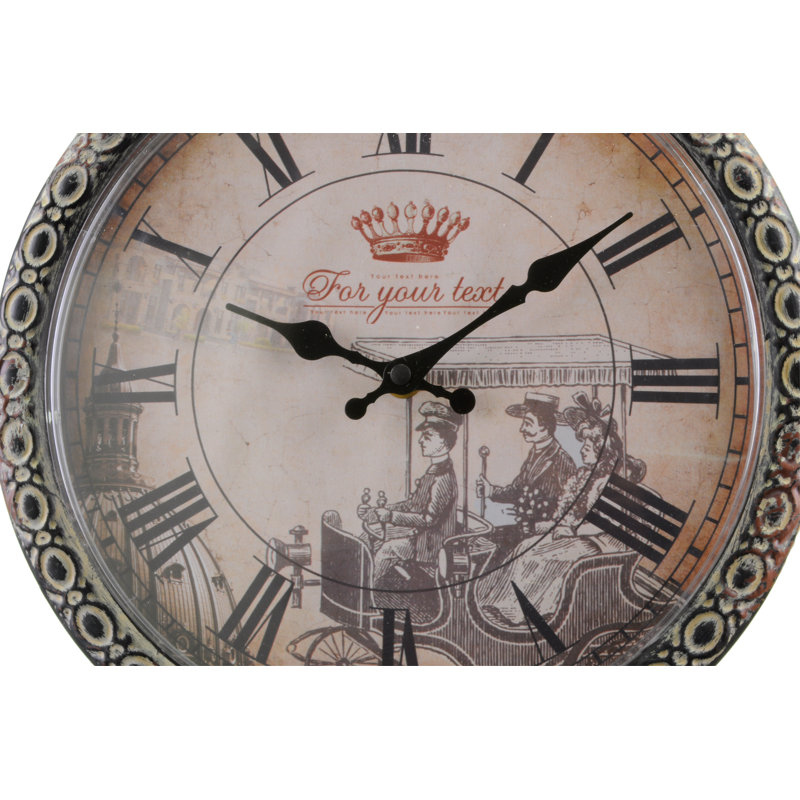 Energicus Stainless Steel Tabletop Clock