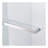 Semi-Frame Single Sliding Shower Door, 304 Stainless Stee, 5/16" (8mm) Thick SGCC Tempered Clear Glass.-112318643