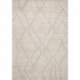 Loloi II Darby Sand / Charcoal Area Rug