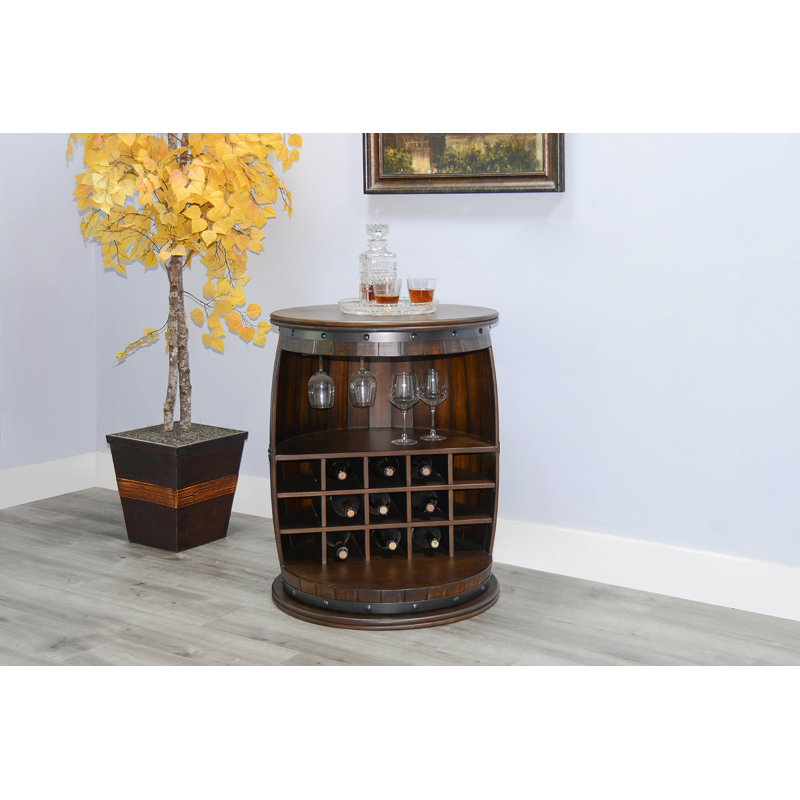 Bolyard 26'' Wine Bar, Tobacco Leaf