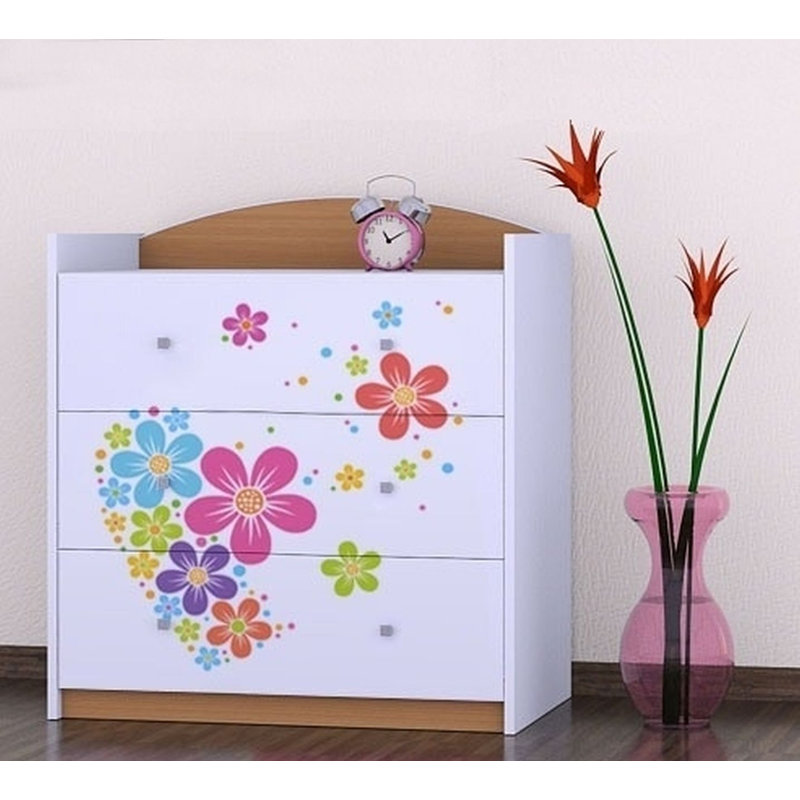 Norden 3 Drawer Chest, Beech