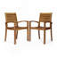 Chaises de salle à manger d'extérieur en bois, fauteuil club-1881299643