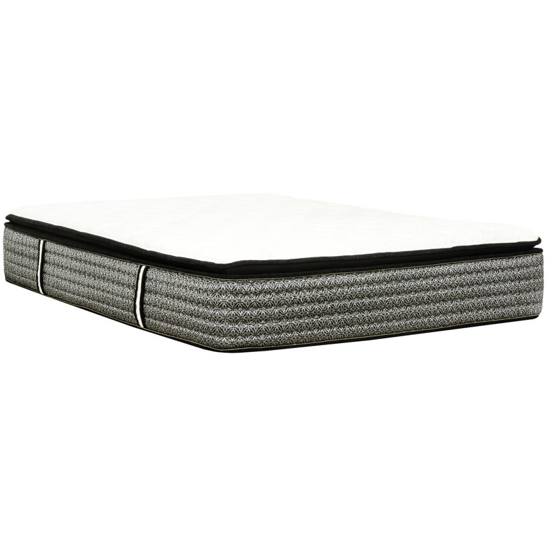 Matelas pour grand lit de 14 pouces - Mousse gélifiée et ressorts ensachés pour un confort de nuit ininterrompu taille 14 po et couche supplémentaire