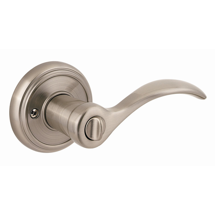 Tobin Privacy Door Lever with Round Rose
