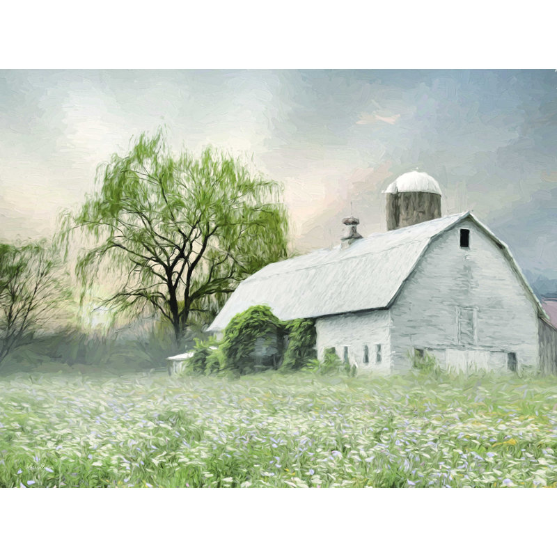 Willow Farm - reproduction sur toile, H 30 po x l 40 po