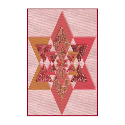 Washable Abstract Indoor Rug