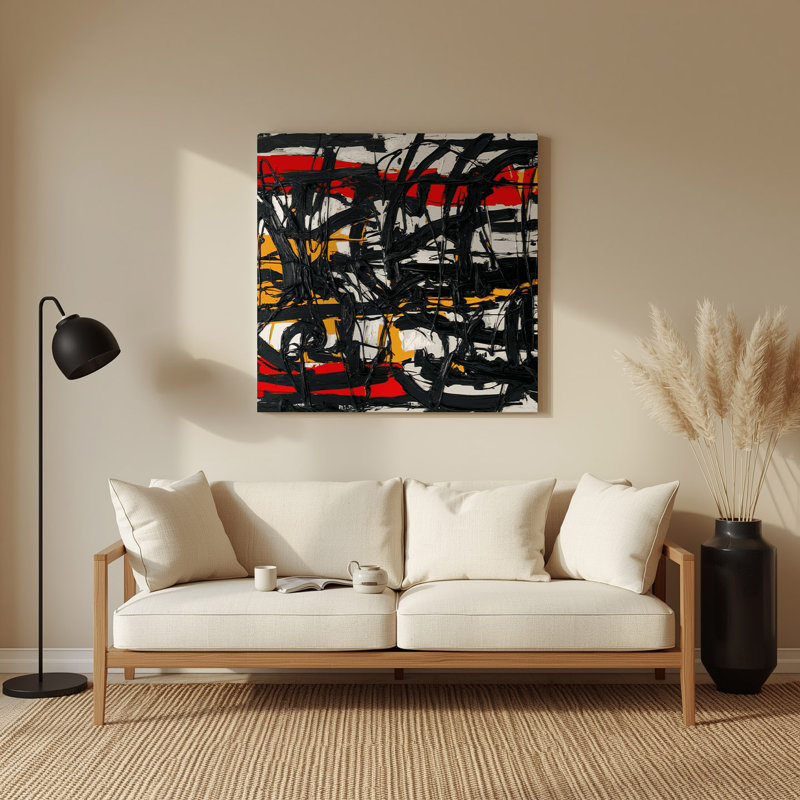 Art mural gris Neo Expressionism 1