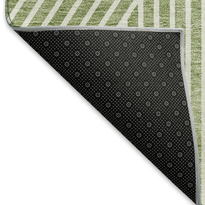 Premium Machine Washable Prisco Aloe Rug