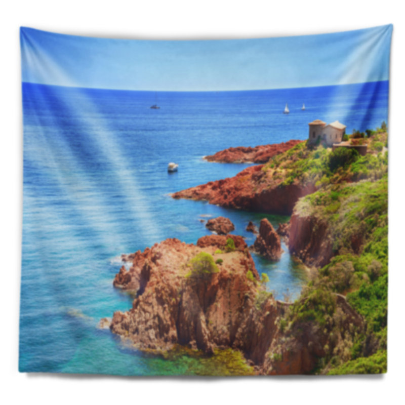 Polyester Tapestry, 78" H x 92" W