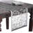 Everly Quinn Mondrian Embroidered Geometric Rectangular Table Runner-1408923369