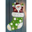 44cm Wood Lighted Hanging Figurine Ornament