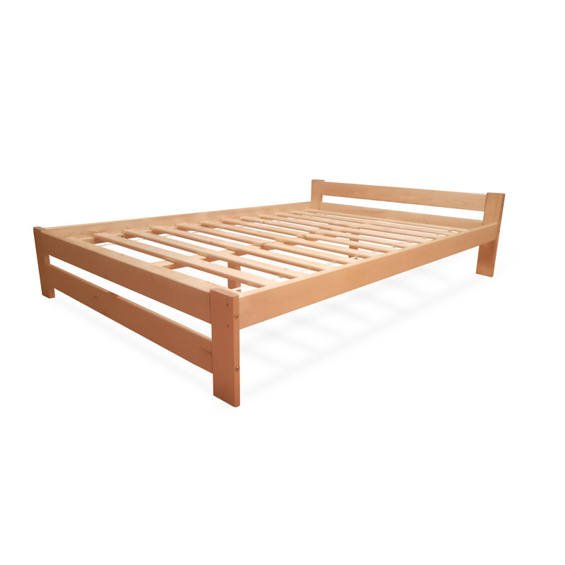 Balmville Solid Wood Bed, 160cm W x 200cm L