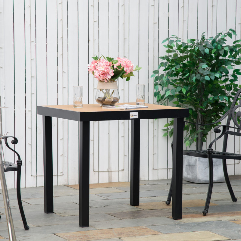 Table carrée pour l'extérieur L 30,7 po x l 30,7 po