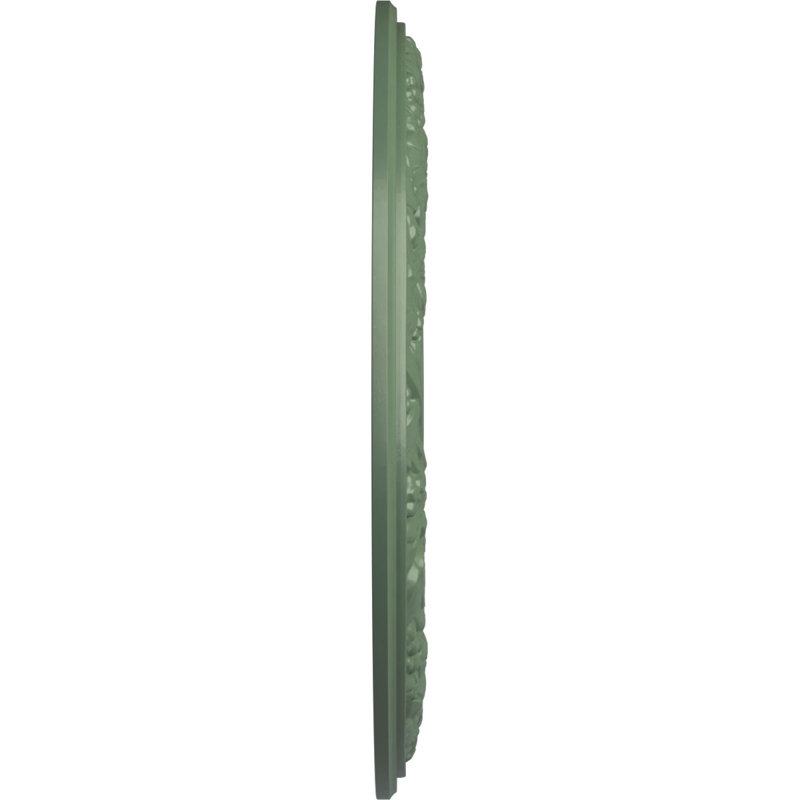 Médaillon de plafond 24 po x 4 po x P 1 1/2 po Swindon (convient aux auvents jusqu'à 6 1/8 po), Vert athénien
