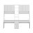 Beritan 94.5"W Desk with Hutch