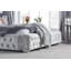 Benning Upholstered Bed Frame-66290567-66290566