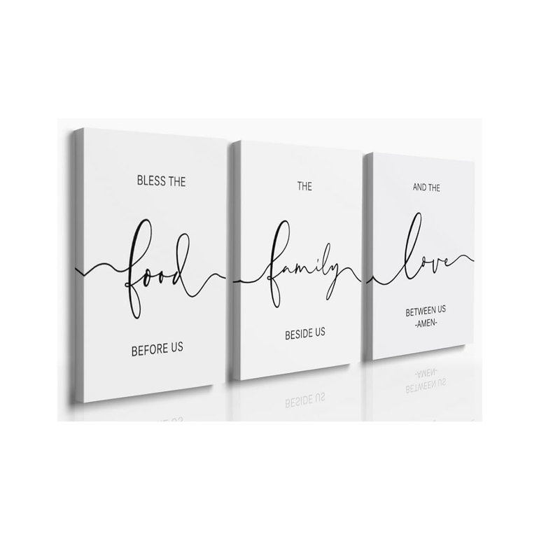 3 Piece Wrapped Canvas Print