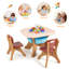 Macclesfield Kids 3 Piece Square Play Or Activity Table and Chair Set