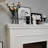 Beige Manufactured Wood Electric Fireplace-2151227