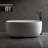 47'' Independent Solid Surface Resin Stone Bathtub