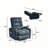 Pascasio Upholstered Heated Massage Chair-311626769