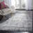 Riebe Abstract Black/Silver Area Rug-25807234