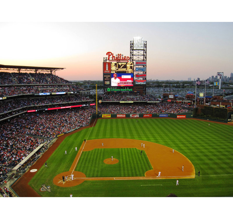 Citoyens Bank Park, H 28 po x l 37 po