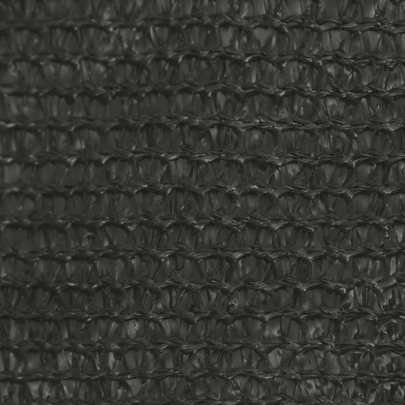 Ortley Sunshade Sail 160 g/m² HDPE, Anthracite, 450cm W x 450cm L