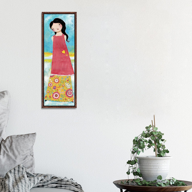 A Whimsical Life by Teresa Kogut - Panoramic Print on Canvas, 121.92cm H x 40.64cm W x 3.81cm D