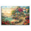 «Sunrise by the Sea» par Chuck Pinson, art mural en verre acrylique-90651008