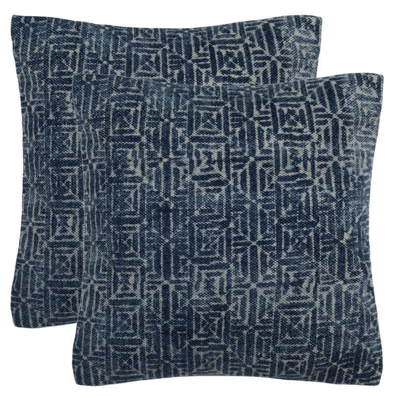Lendon Cotton Reversible Throw Pillow