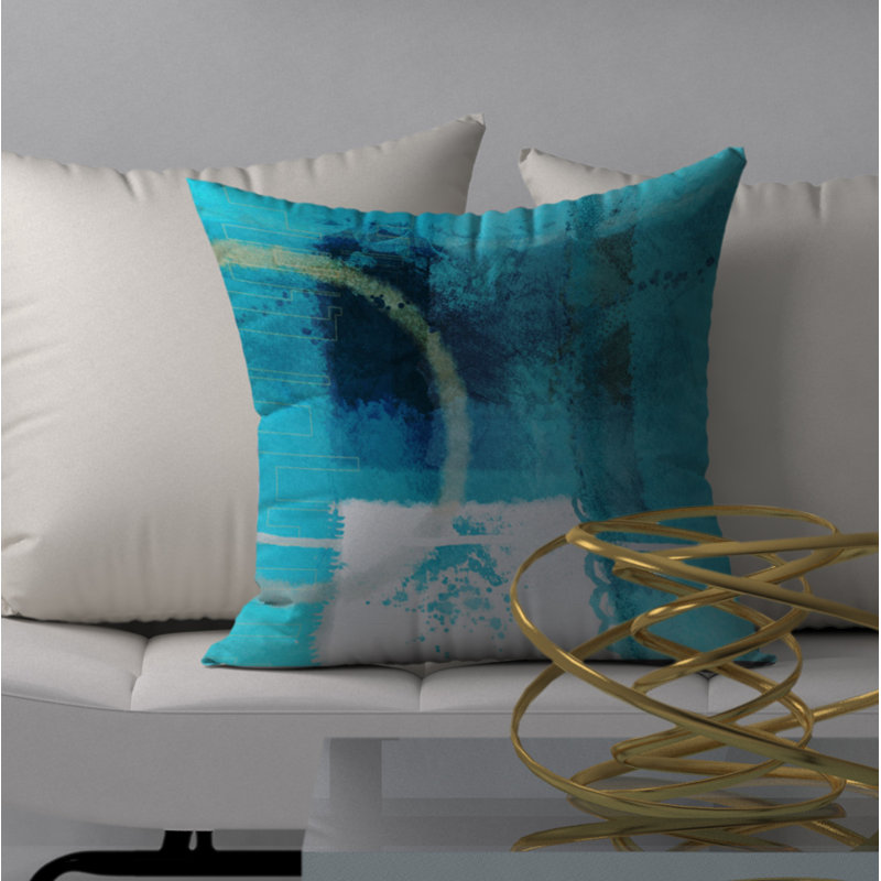 Housse de coussin carrée/insert, 24 po x 24 po