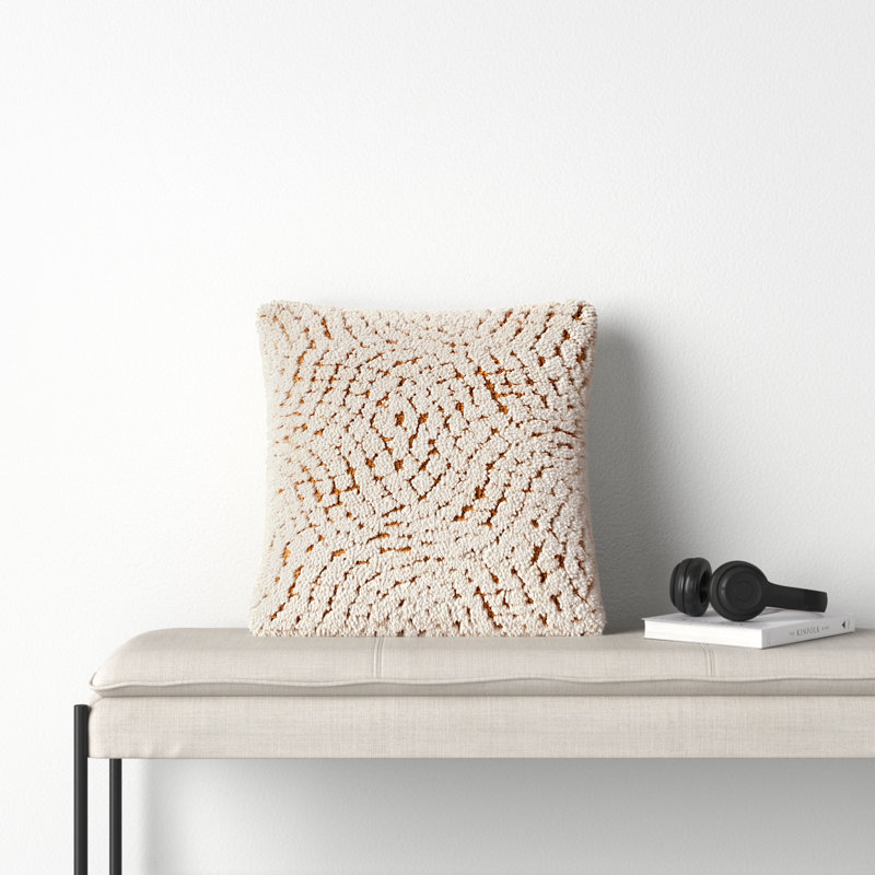 Sabana Geometric Reversible Pillow Cover, 20" x 20"