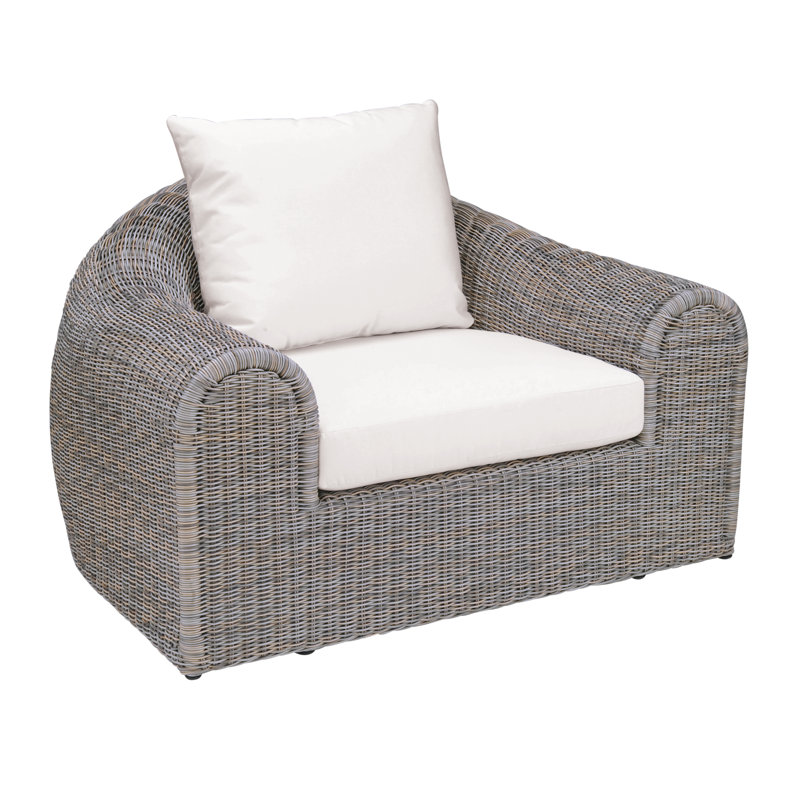 Ojai Outdoor Lounge Chair, Ash, Ojai Sunset